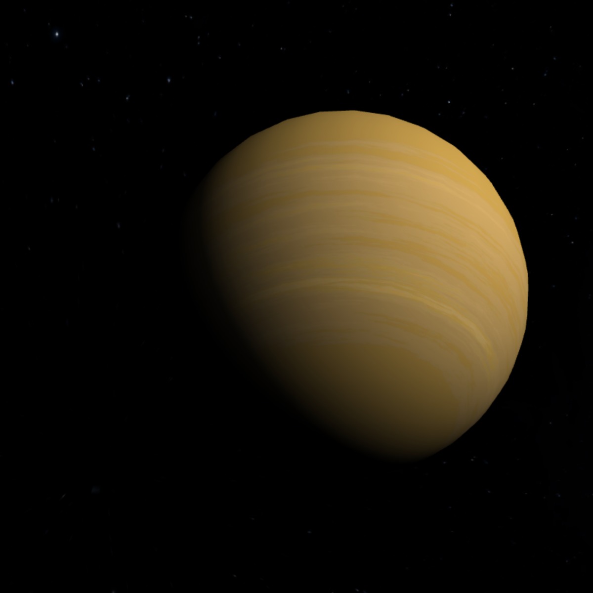 Gravity Simulator HD 100546 b With the Largest Radius